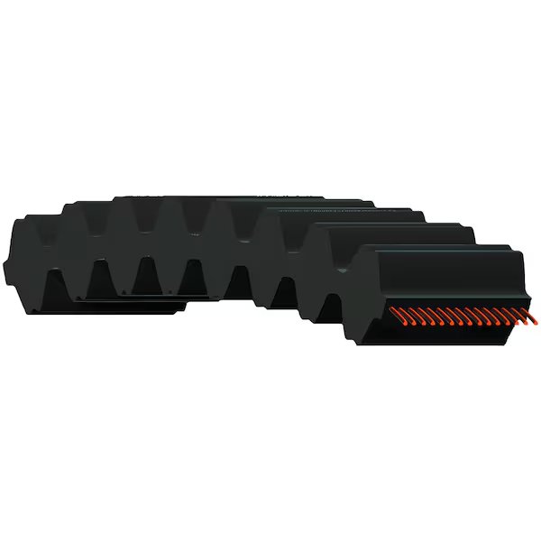 DOUBLE SIDED RPP T-BELTS, Megadyne, Mfr#: D1800-RPP8-63